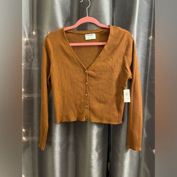 Brown Old Navy Cardigan NWT - Picture 1 of 4